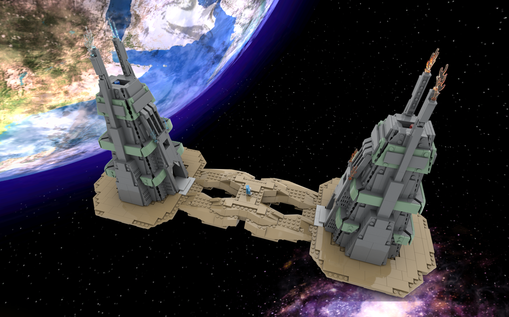 Lego Facing Worlds - Unreal Tournament