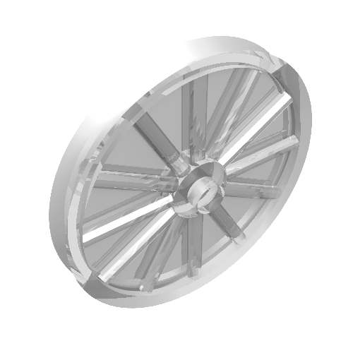 Lego Wheel Bicycle without Tire