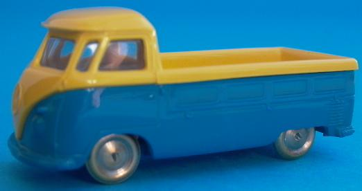 Lego HO Scale VW Pickup - Blue Base