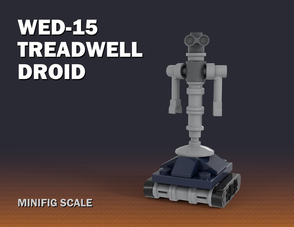 Lego WED-15 Treadwell Droid