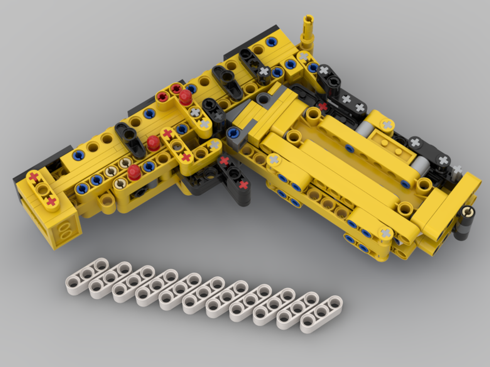 Lego working lego gun