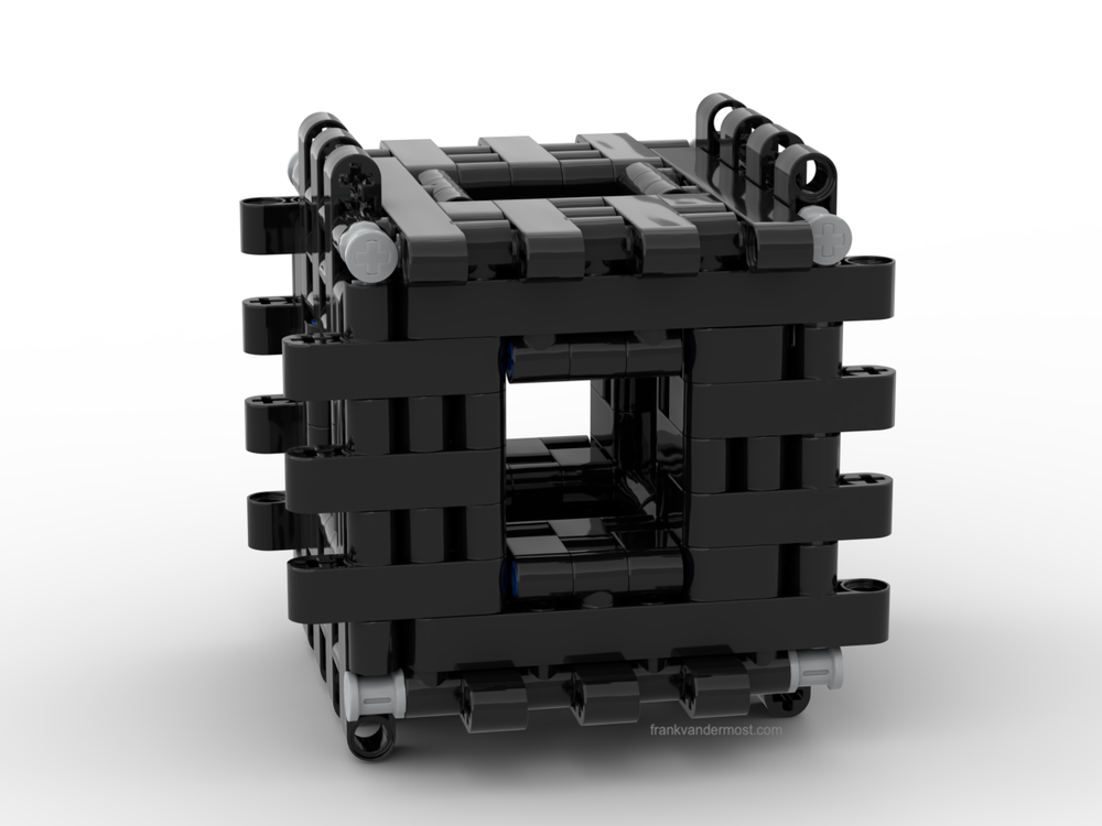 Lego Level 1 Menger sponge ( base cube edge 3L )