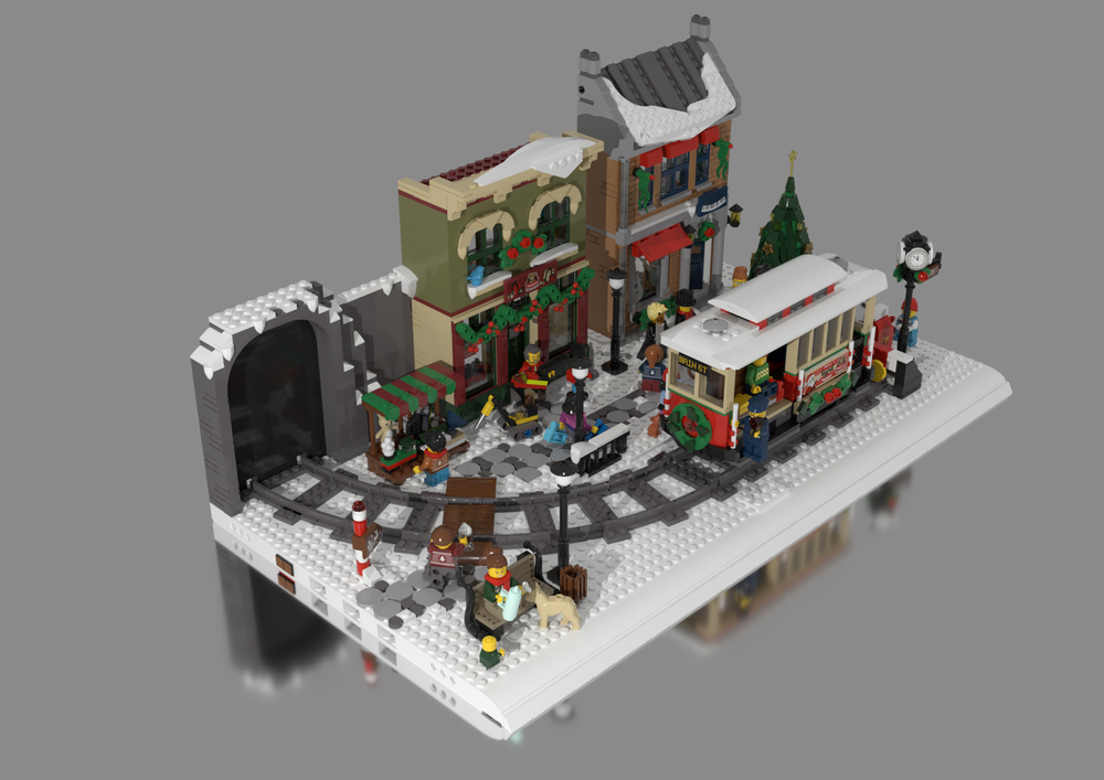 Lego Ron's Winter Village 2024