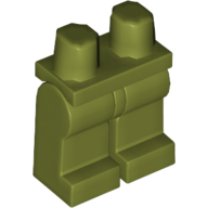 Lego Hips and Olive Green Legs / Olive Green