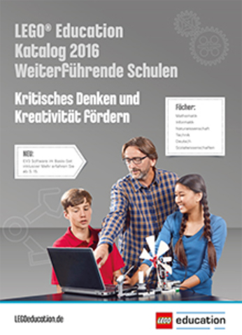 Lego 2016 Large German Education - Secondary School (Katalog Weiterführende Schulen - Kritisches Denken und Kreativität fördern)