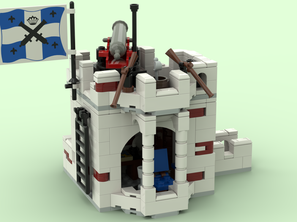 Lego 10320 Eldorado Fortress 2nd Floor Upgrade