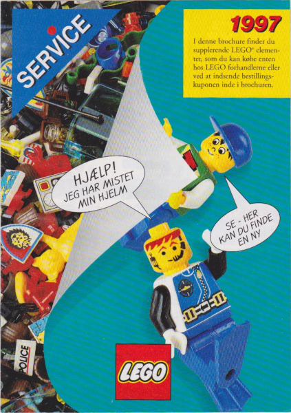 Lego 1997 Medium Service Packs Danish (925.228-DK)