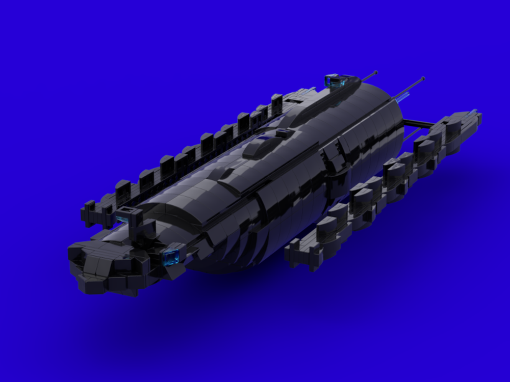 Lego Nightdragon Man Of War (V2)