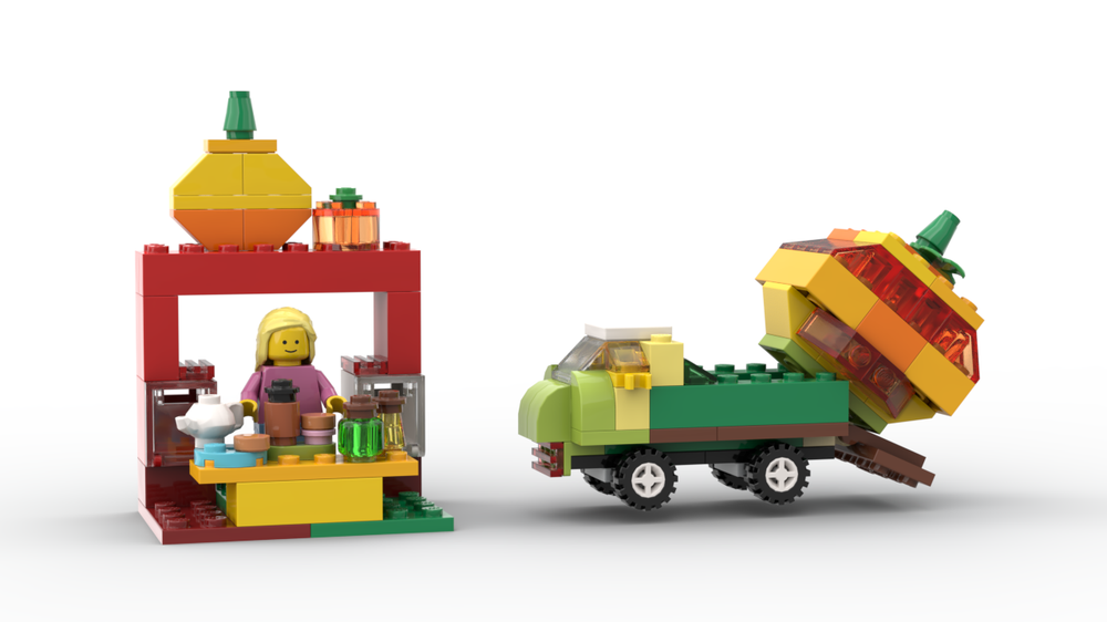 Lego 11013 Pumpkin market