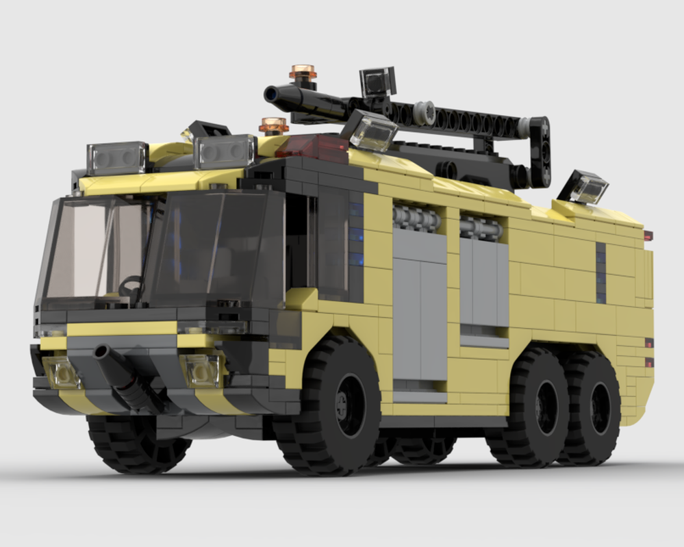 Lego 6x6 Airport Fire Truck