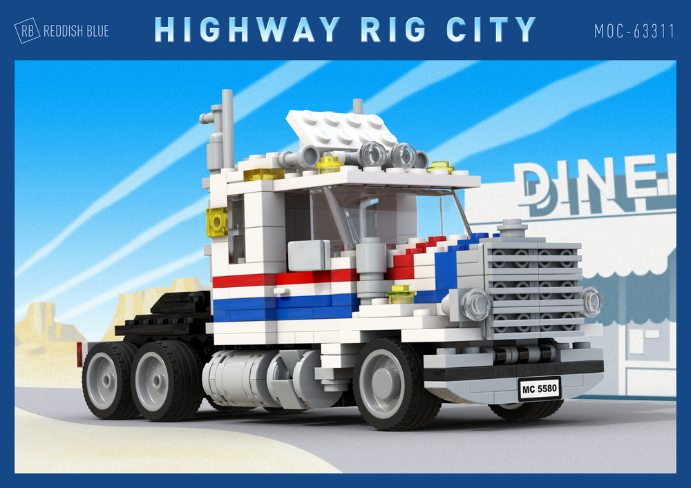 Lego 5580 Highway Rig City