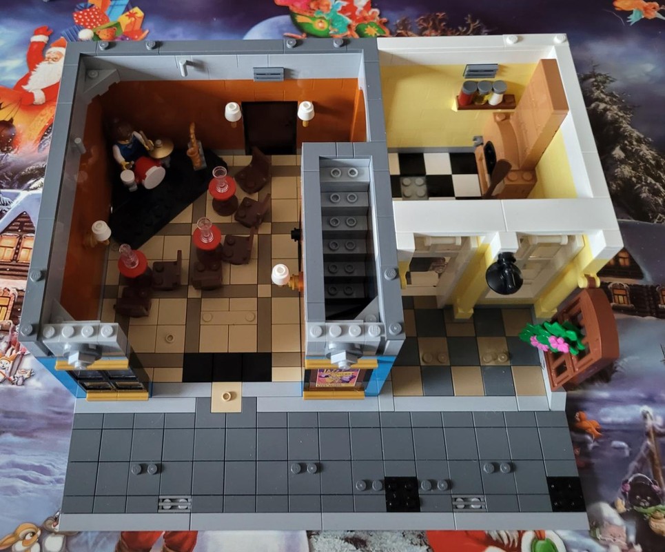 Lego Jazz Club back door mod (made for the bar mod)