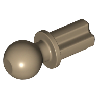 Lego Technic Axle Towball / Dark Tan