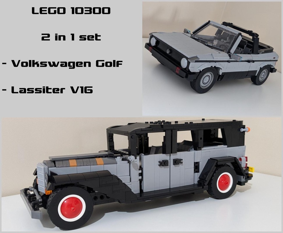 Lego 10300 2 in 1 set