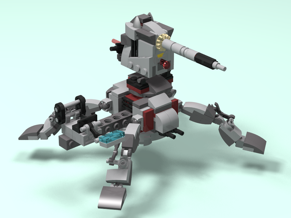 Lego AV-8 anti-vehicle cannon