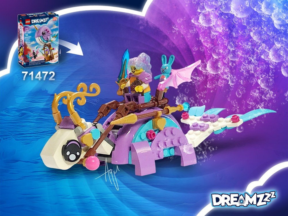 Lego 71472 Izzie's Lake Dragon