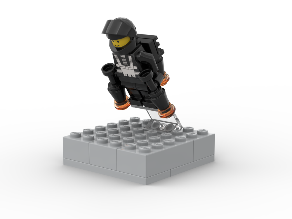 Lego Jet suit minifigure