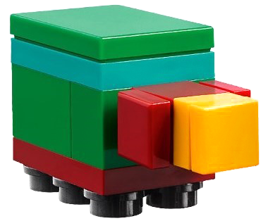 Lego Minecraft Sniffer, Baby - Brick Built