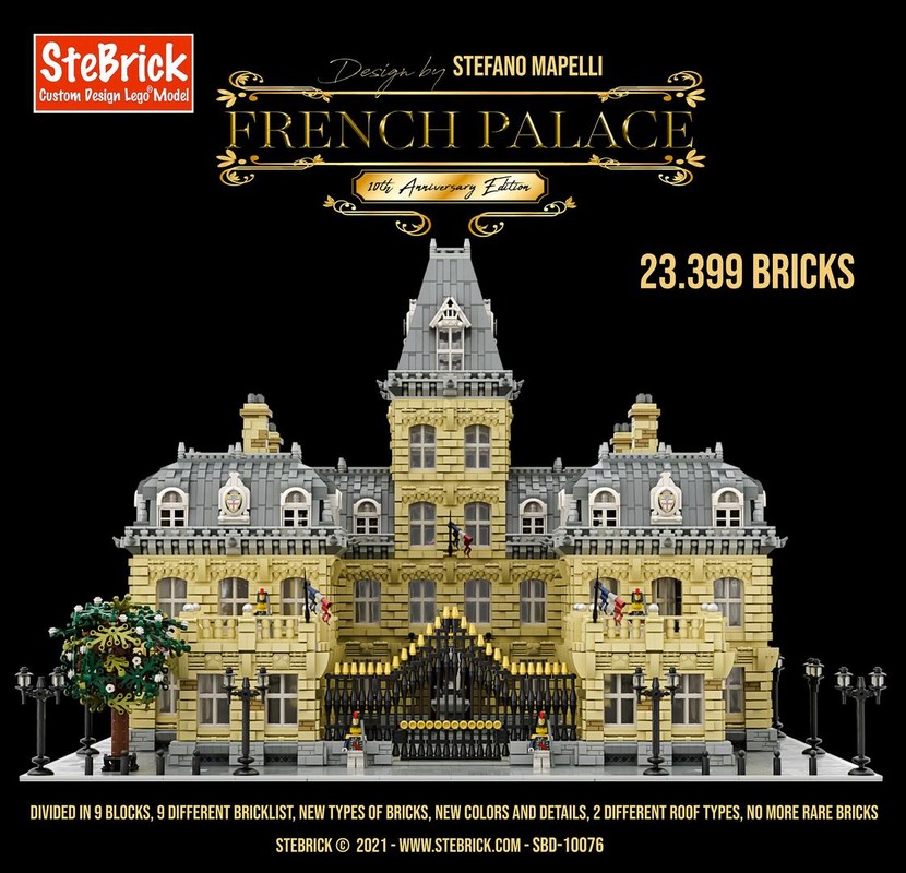Lego French Palace 10th Anniversary Edition
