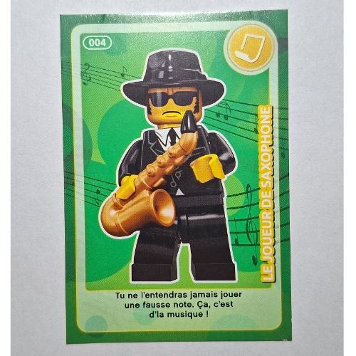 Lego Trading Card for Set TRADINGCARD-12, #004 Print / [No Color/Any Color]