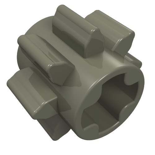 Lego Technic Gear 8 Tooth / Dark Gray