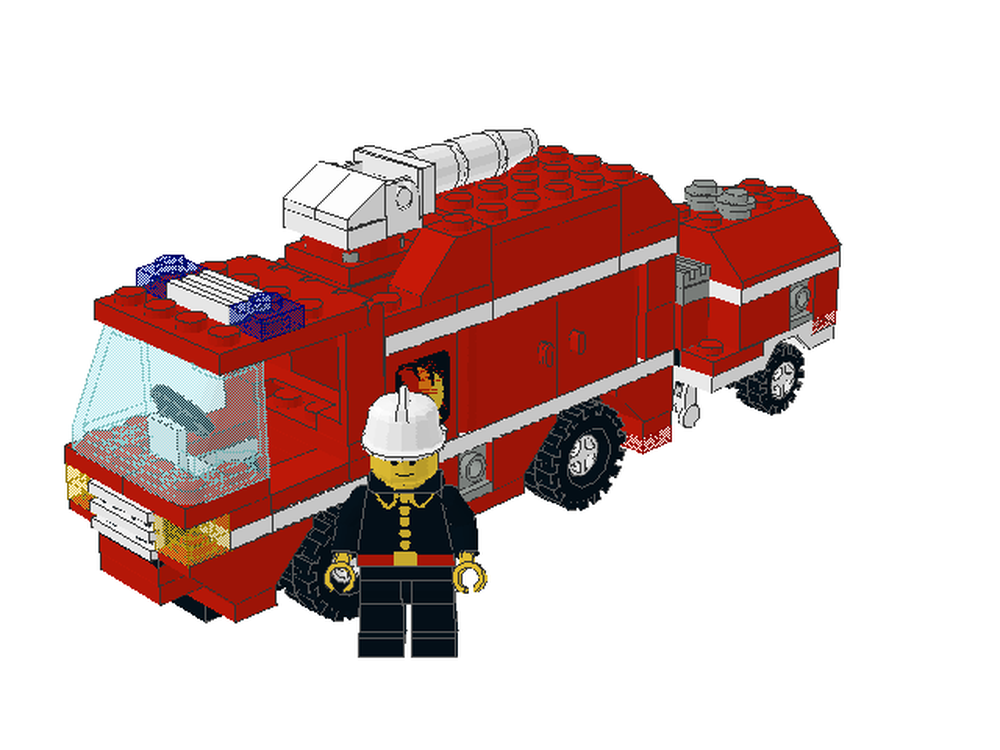 Lego Flame Chaser