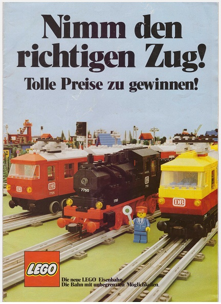 Lego 1981 Nimm den richtigen Zug! (93.175-CH/D)