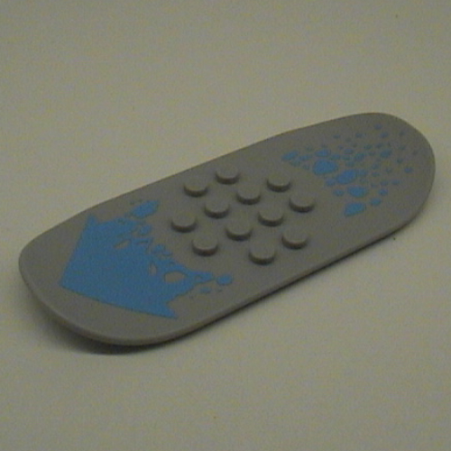 Lego Sports Snowboard from McDonald's Promotional Set / Light Gray