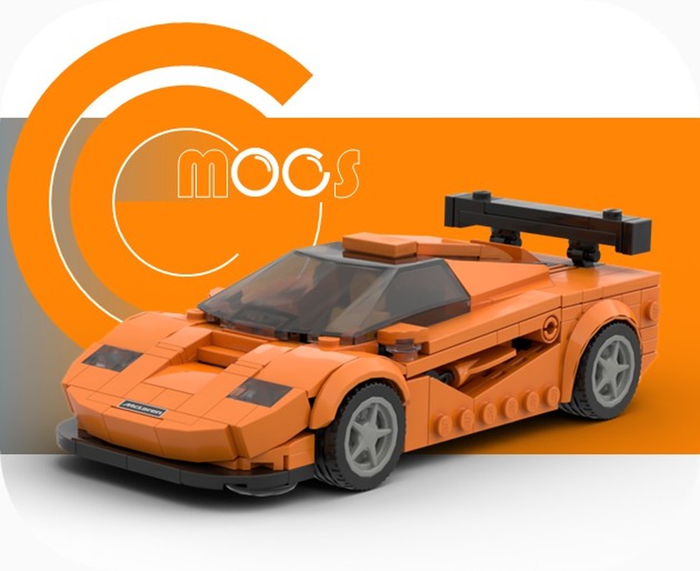 Lego McLaren F1 modification