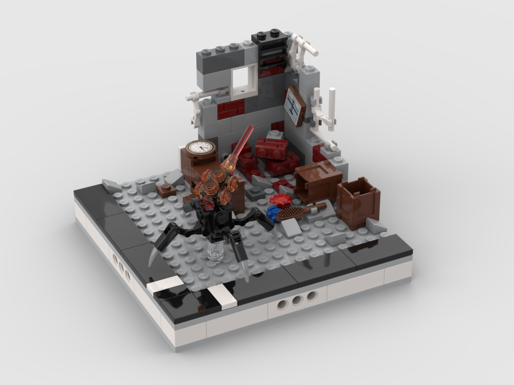 Lego Alien attack mini model