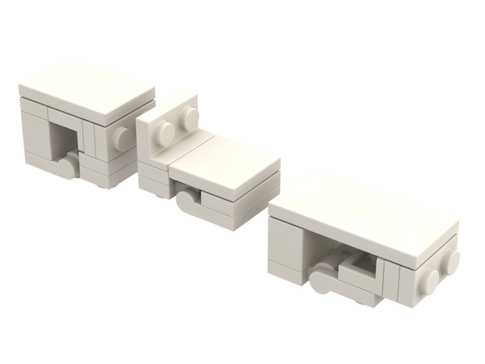 Lego Inverted Bracket To Hinge Connection