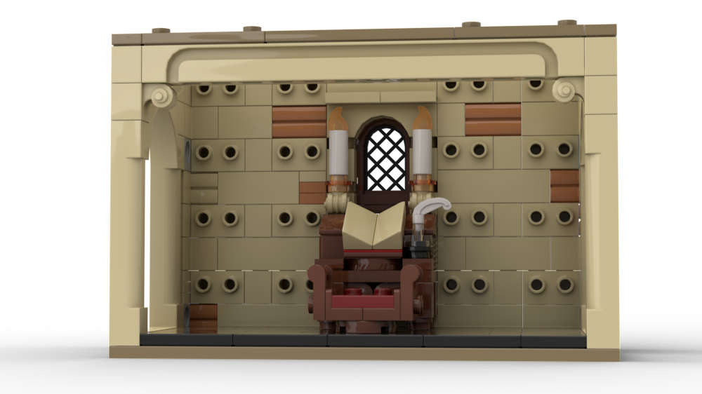 Lego Modular Chocolate Frog Card Display
