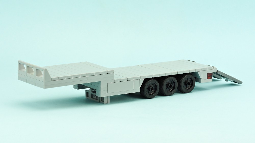 Lego Low bed semi trailer