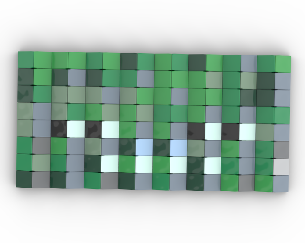 Lego Drowned and Zombie Face's MOC