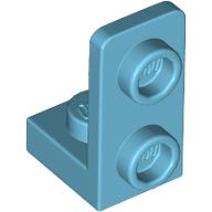 Lego Bracket 1 x 1 - 1 x 2 Inverted / Medium Azure