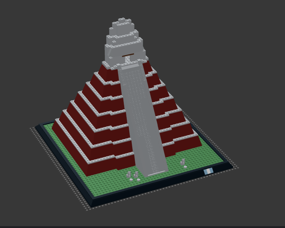 Lego Mayan Temple at Tikal