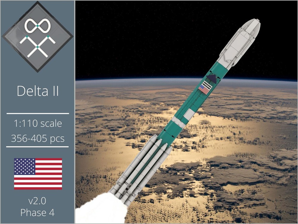 Lego 1:110 Delta II