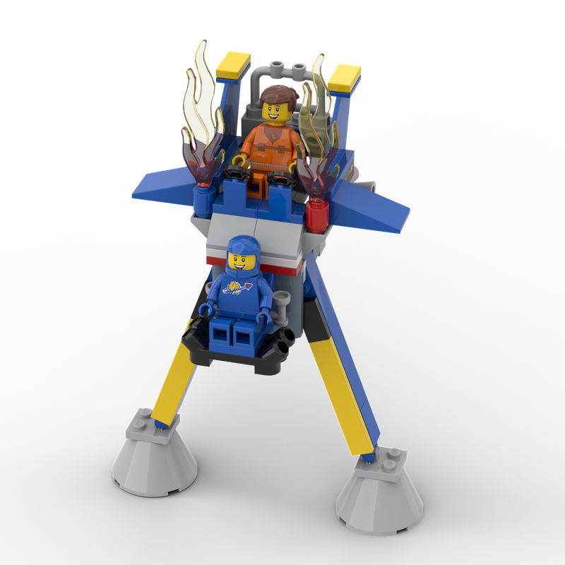 Lego Emmet and Benny's Double Decha Mecha
