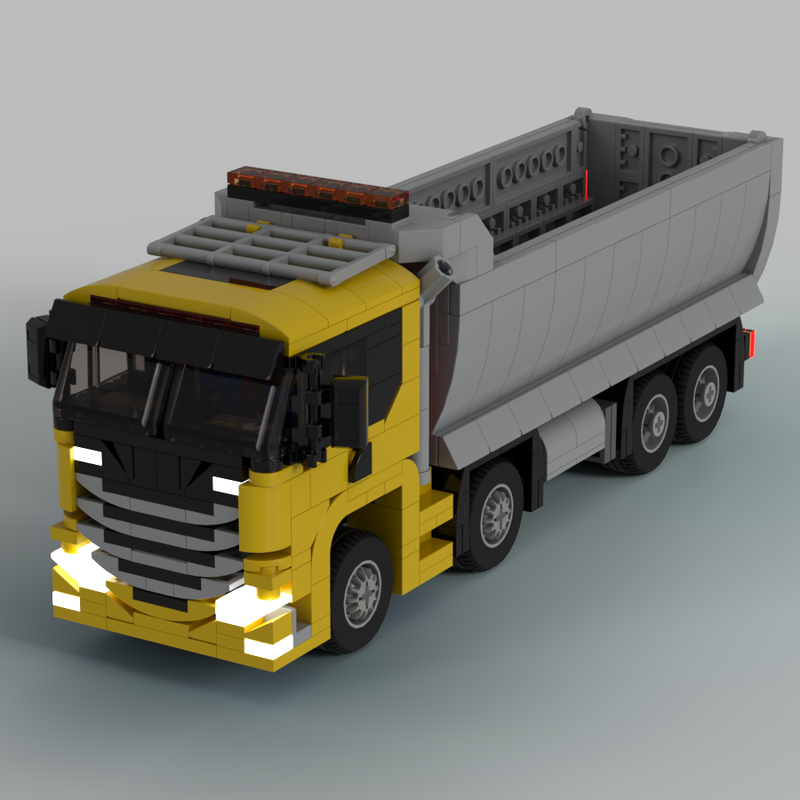Lego Scania Heavy-duty Dump Truck