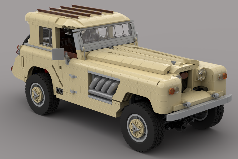 Lego 1968 Bell Aurens Longnose - Land Rover