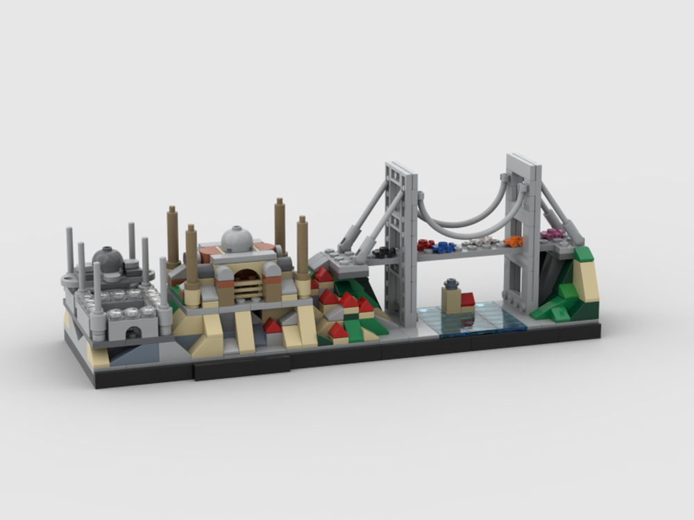 Lego Istanbul Skyline