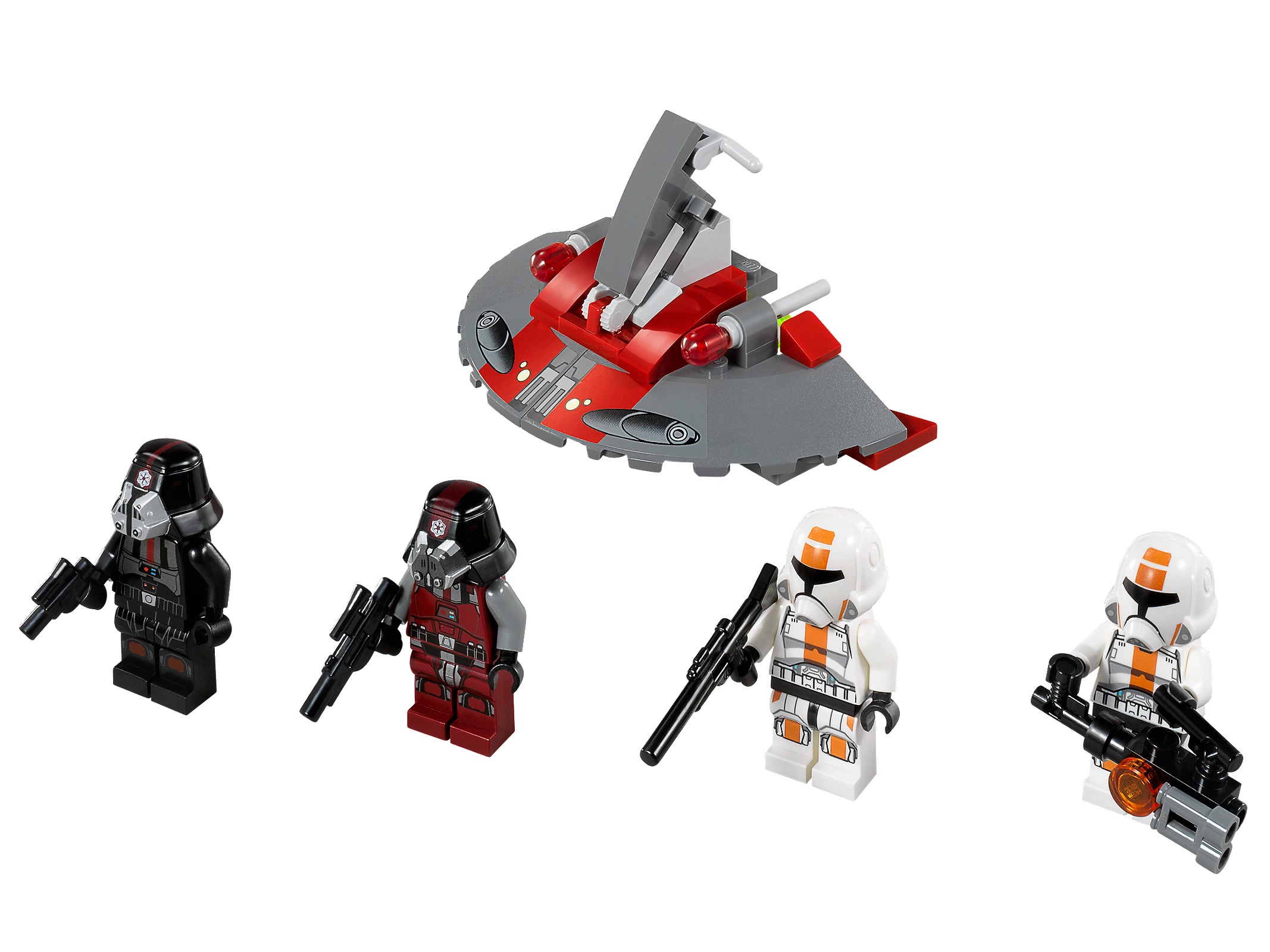 Lego Republic Troopers vs. Sith Troopers