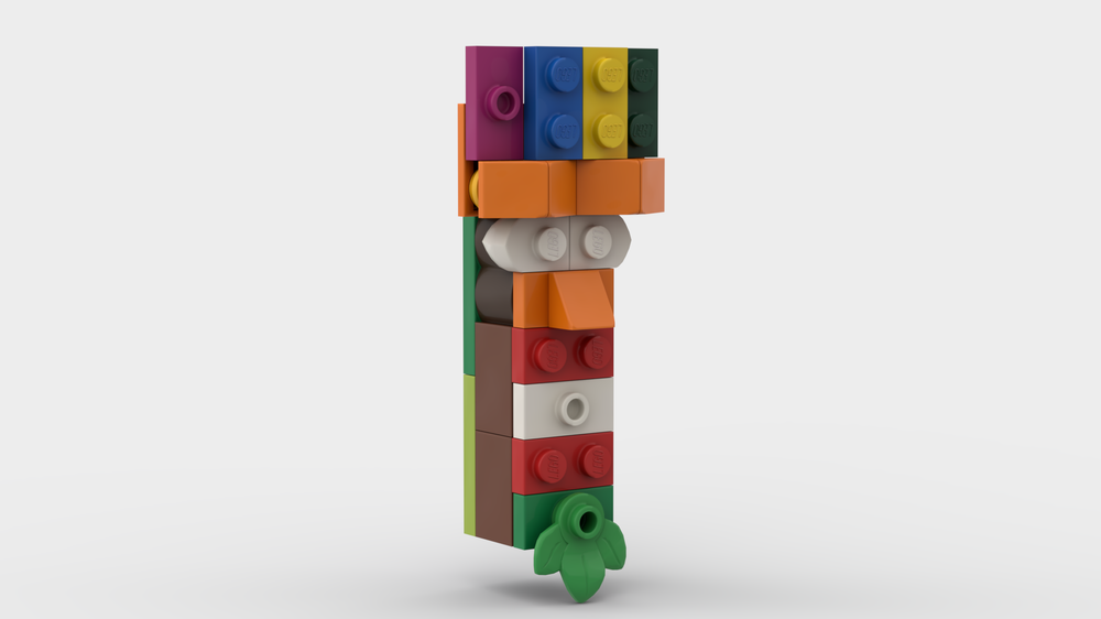 Lego 11017 Aku Aku from Crash Bandicoot