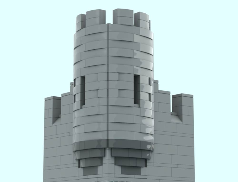 Lego Crenellated Round Turret