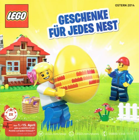 Lego 2014 Shop at Home - Easter German (WO 4575)