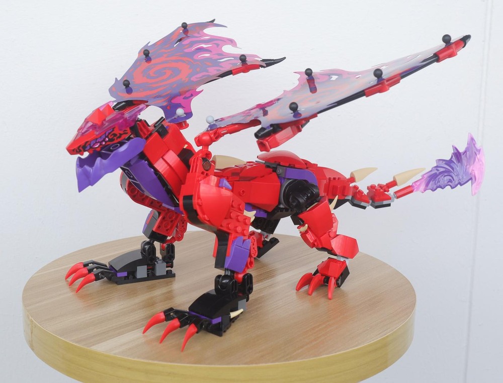 Lego Thunderfang Dragon alternate build