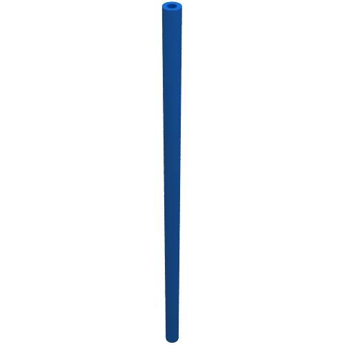 Lego Hose Rigid 3mm D. 11L / 8.8cm / Blue