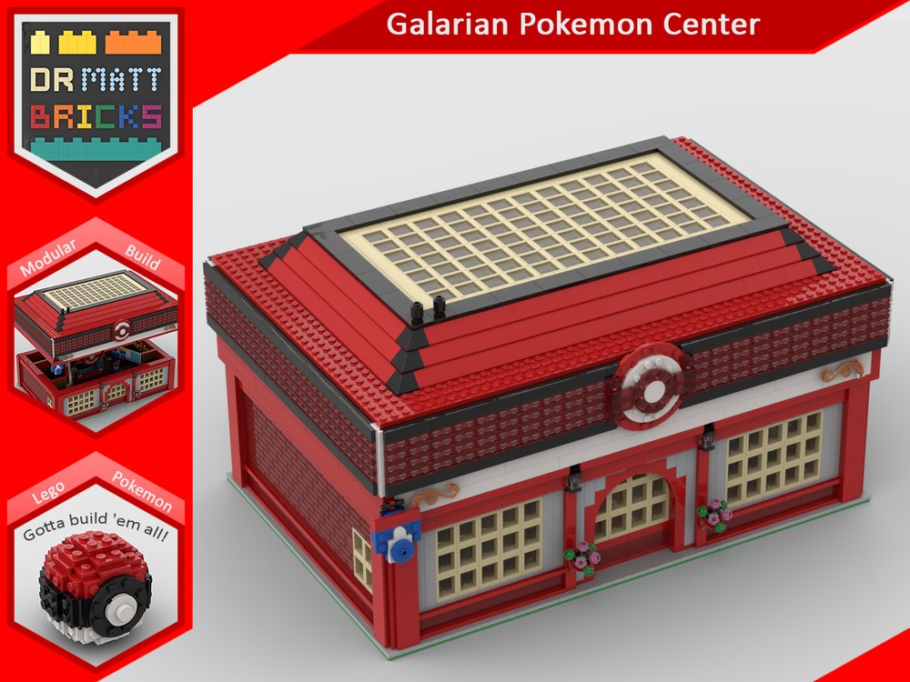 Lego Galarian Pokemon Center