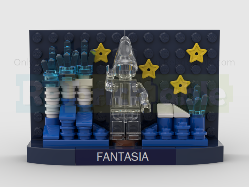 Lego Fantasia TV Insert for 40774