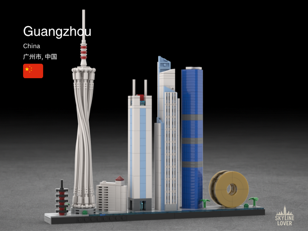 Lego Guangzhou Skyline